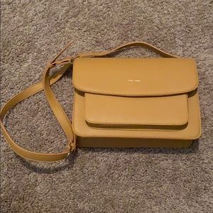 Crossbody vegan leather bag